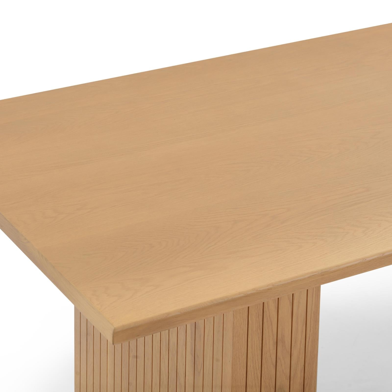 TOV Furniture Chelsea Oak Rectangular Dining Table