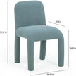 TOV Furniture Georgia Performance Chenille Dining Chair