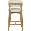 TOV Furniture Carnation Cream Performance Vegan Leather Counter Stool