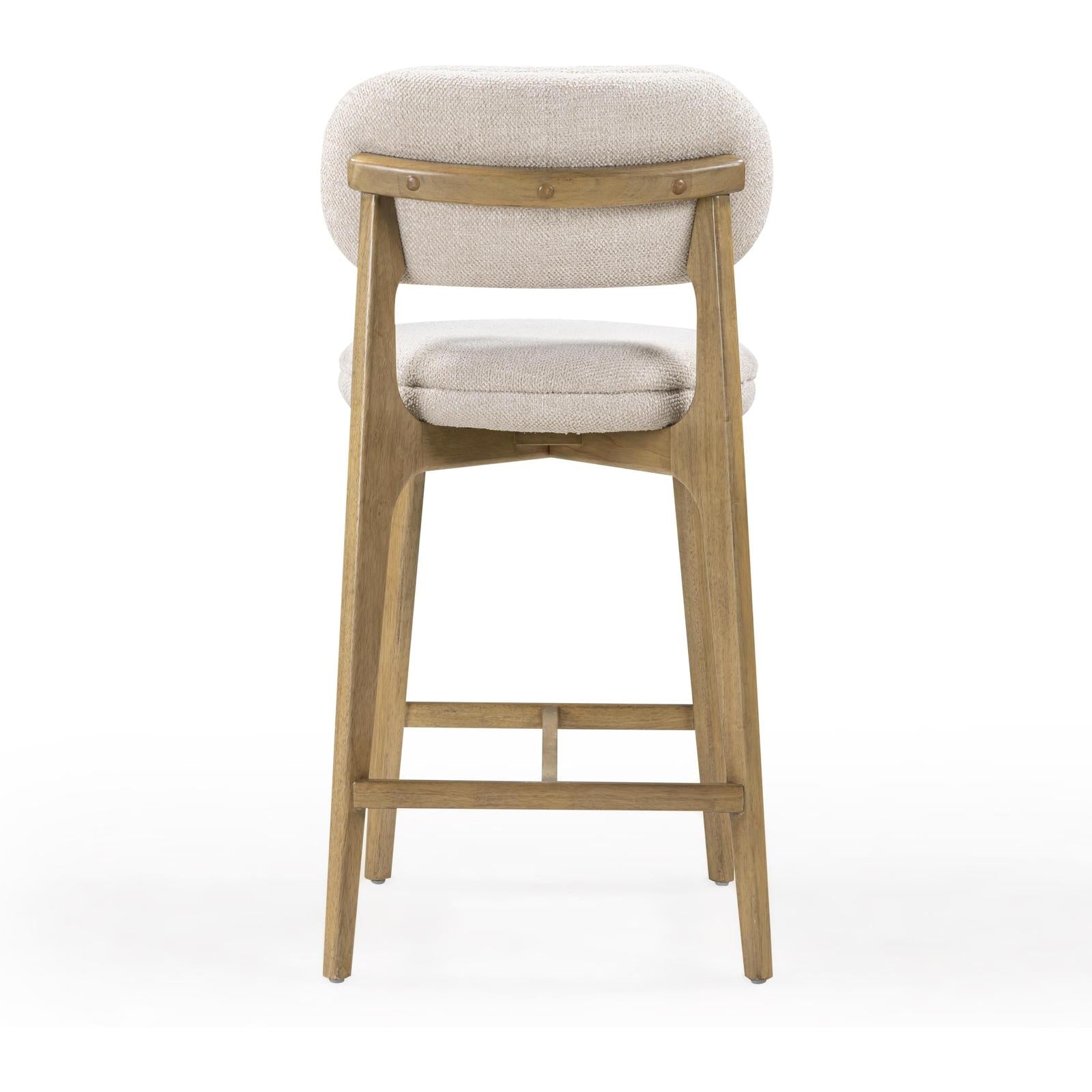 TOV Furniture Carnation Performance Fabric Counter Stool