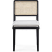 TOV Furniture Tassina Cream Upcycled Performance Linen Dining Chair