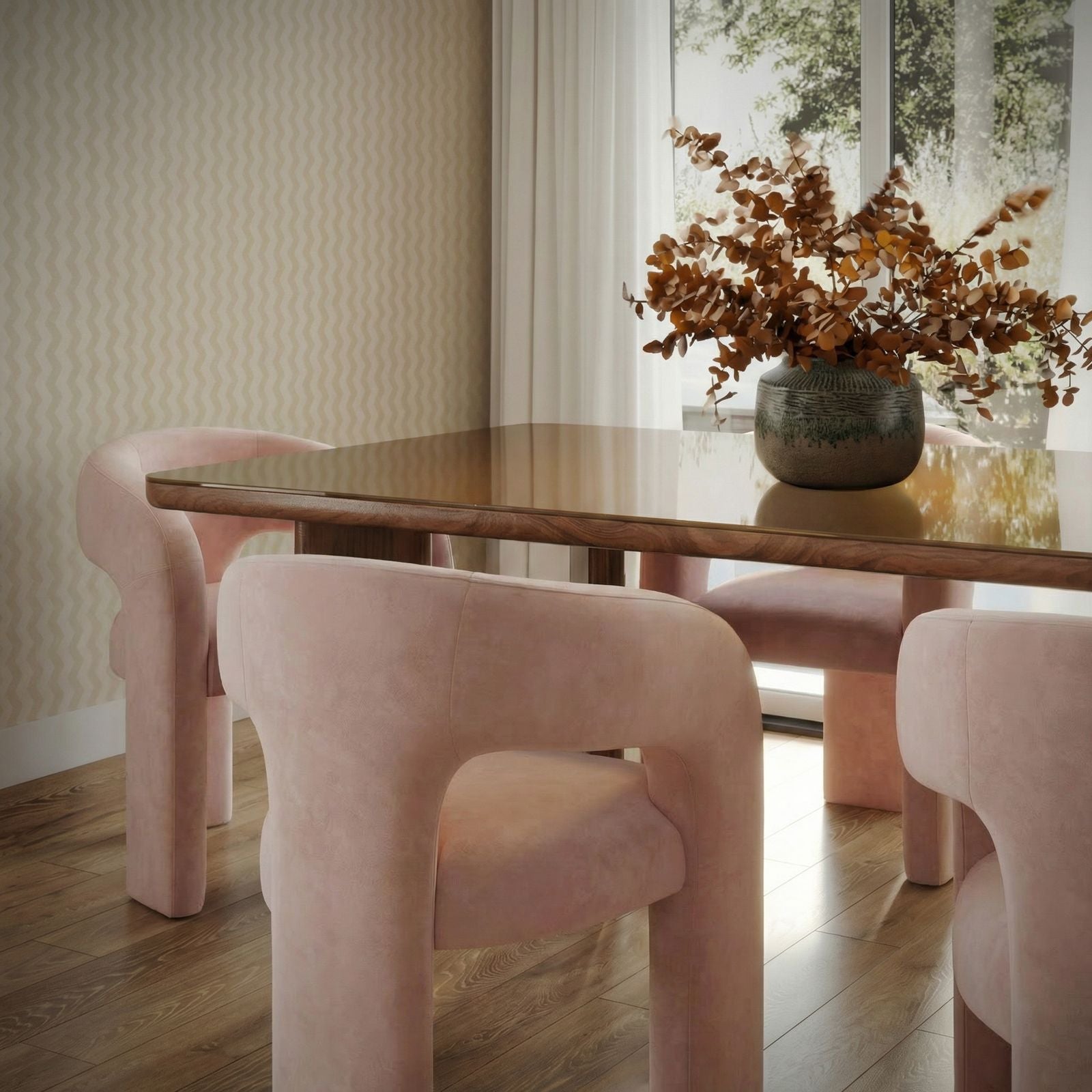 TOV Furniture Malone Performance Chenille Dining Chair