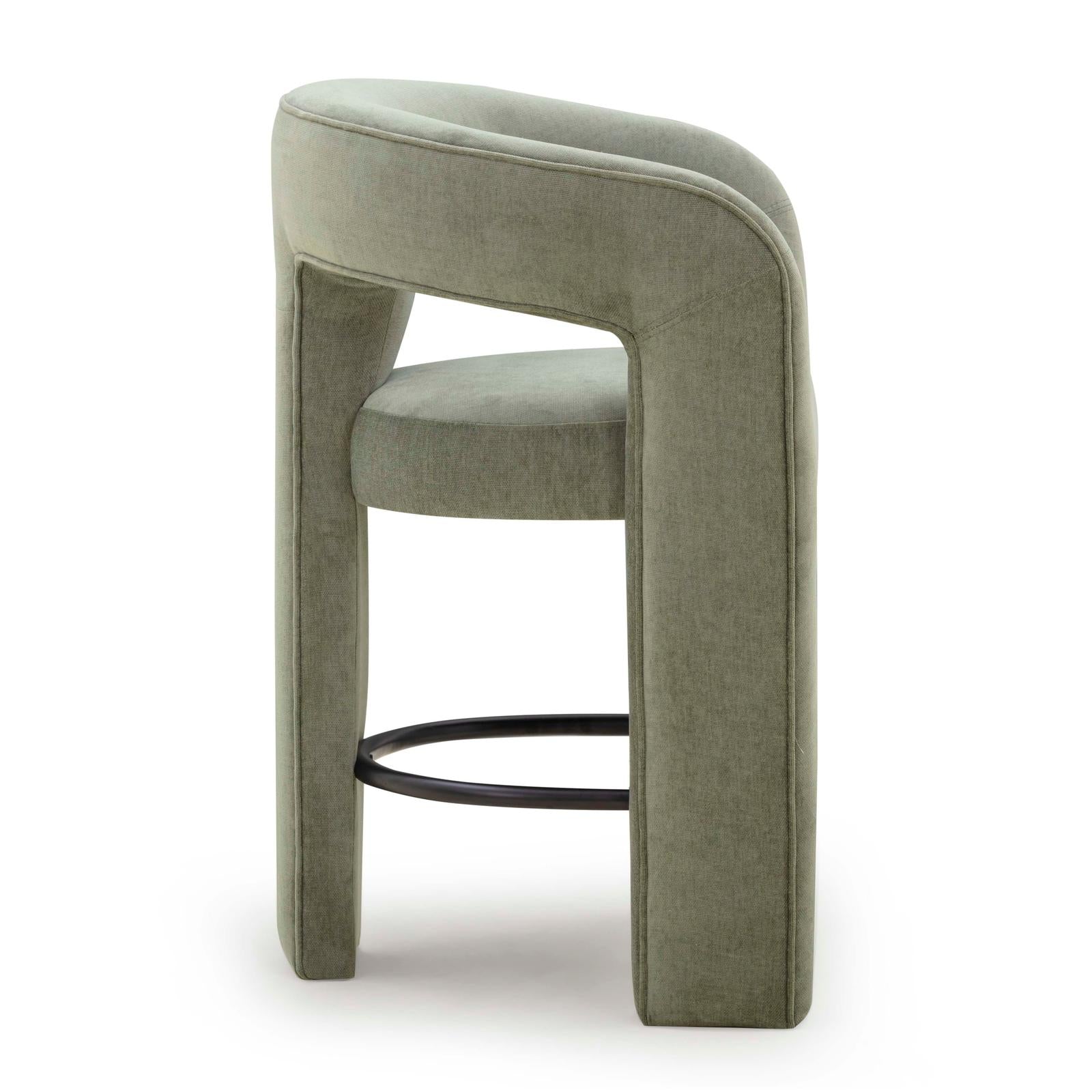 TOV Furniture Malone Performance Chenille Counter Stool