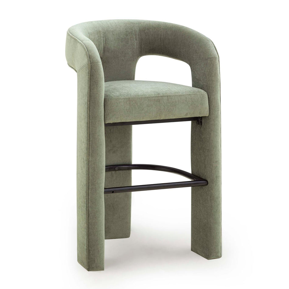 TOV Furniture Malone Performance Chenille Bar Stool