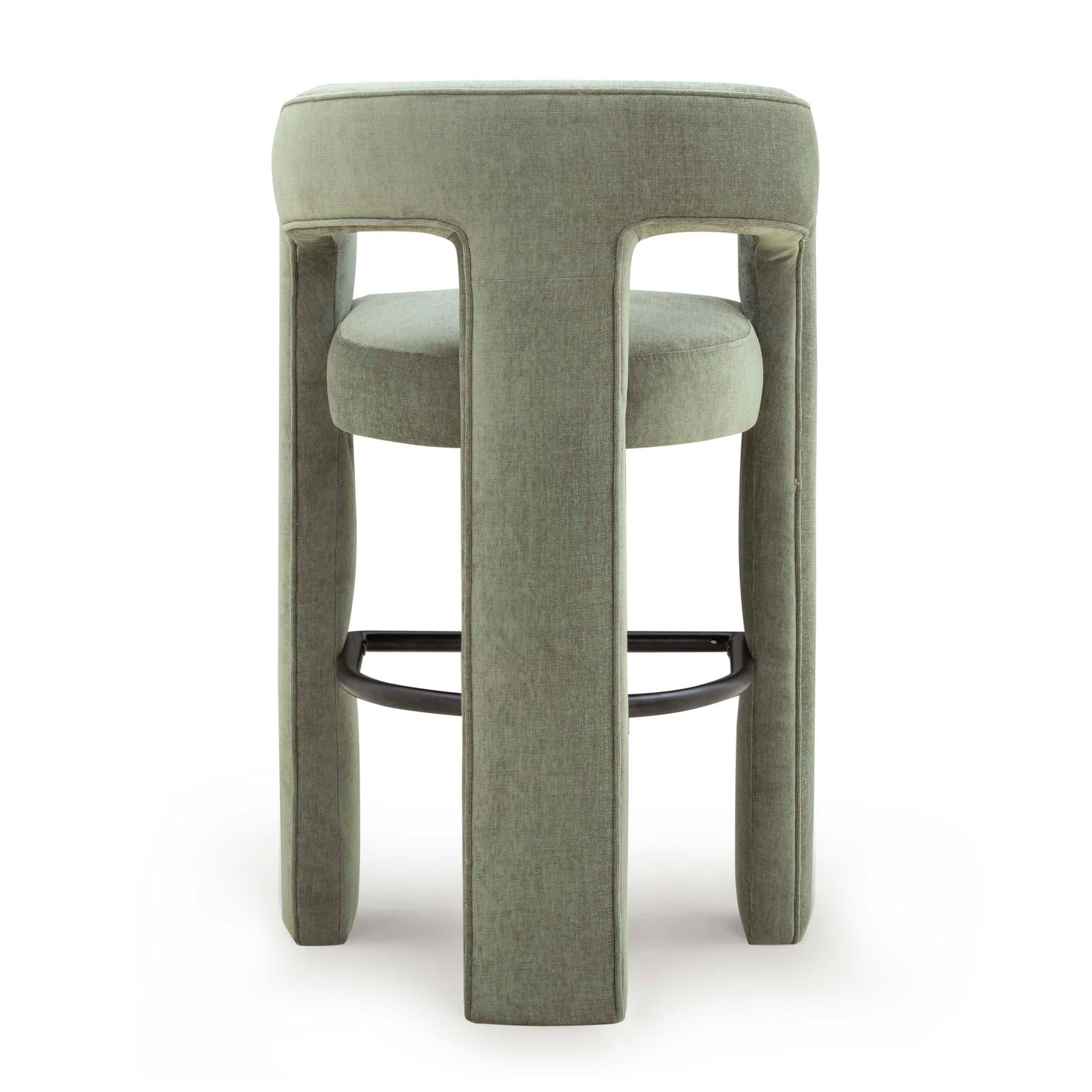 TOV Furniture Malone Performance Chenille Bar Stool
