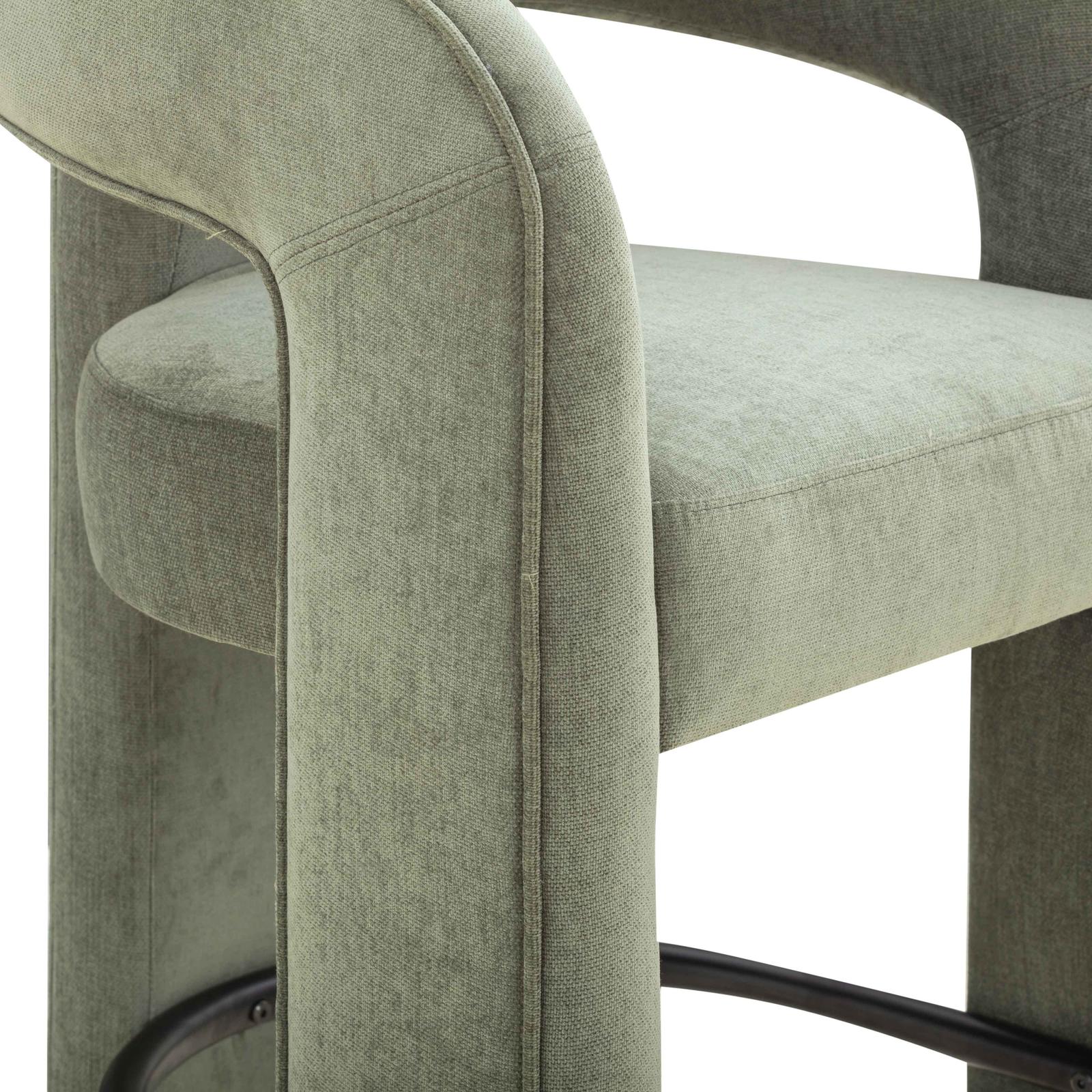 TOV Furniture Malone Performance Chenille Bar Stool