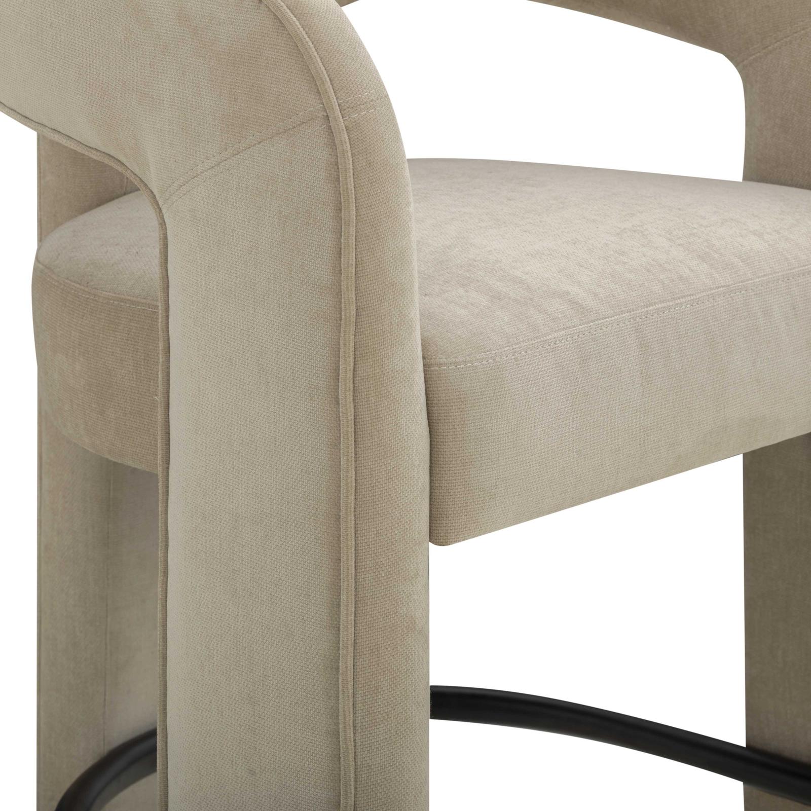 TOV Furniture Malone Performance Chenille Bar Stool