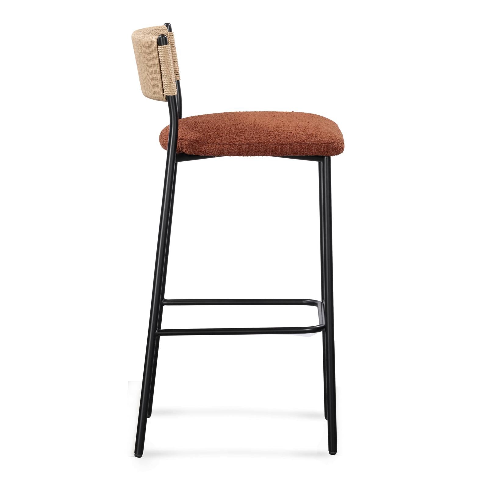 TOV Furniture Celine Boucle Bar Stool