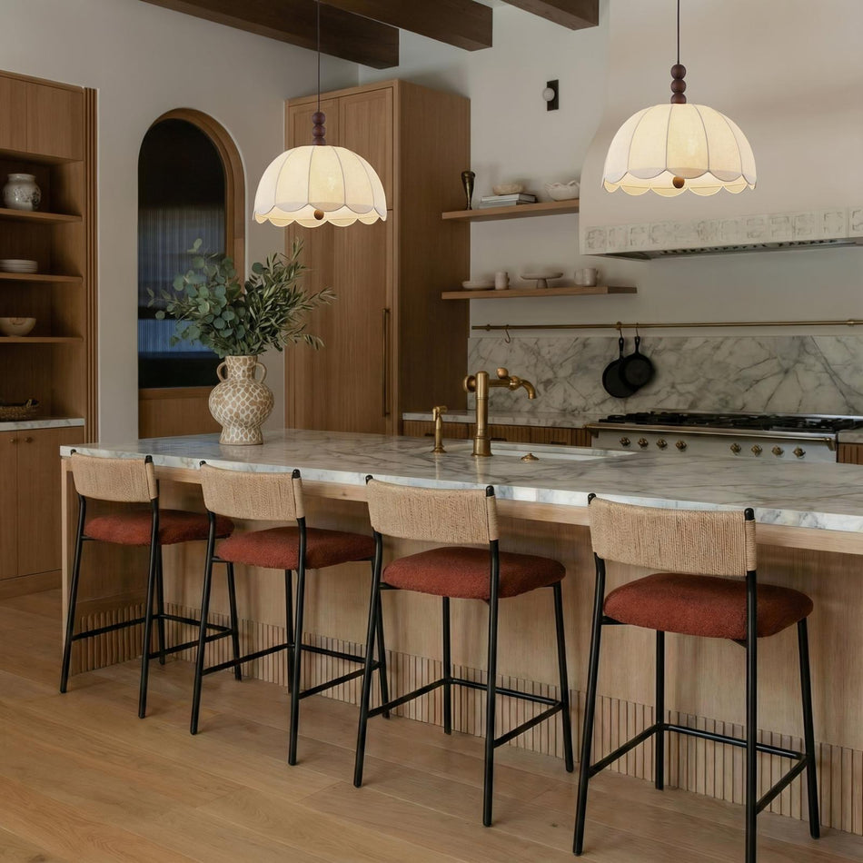 TOV Furniture Celine Boucle Bar Stool