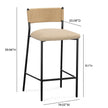TOV Furniture Celine Boucle Bar Stool