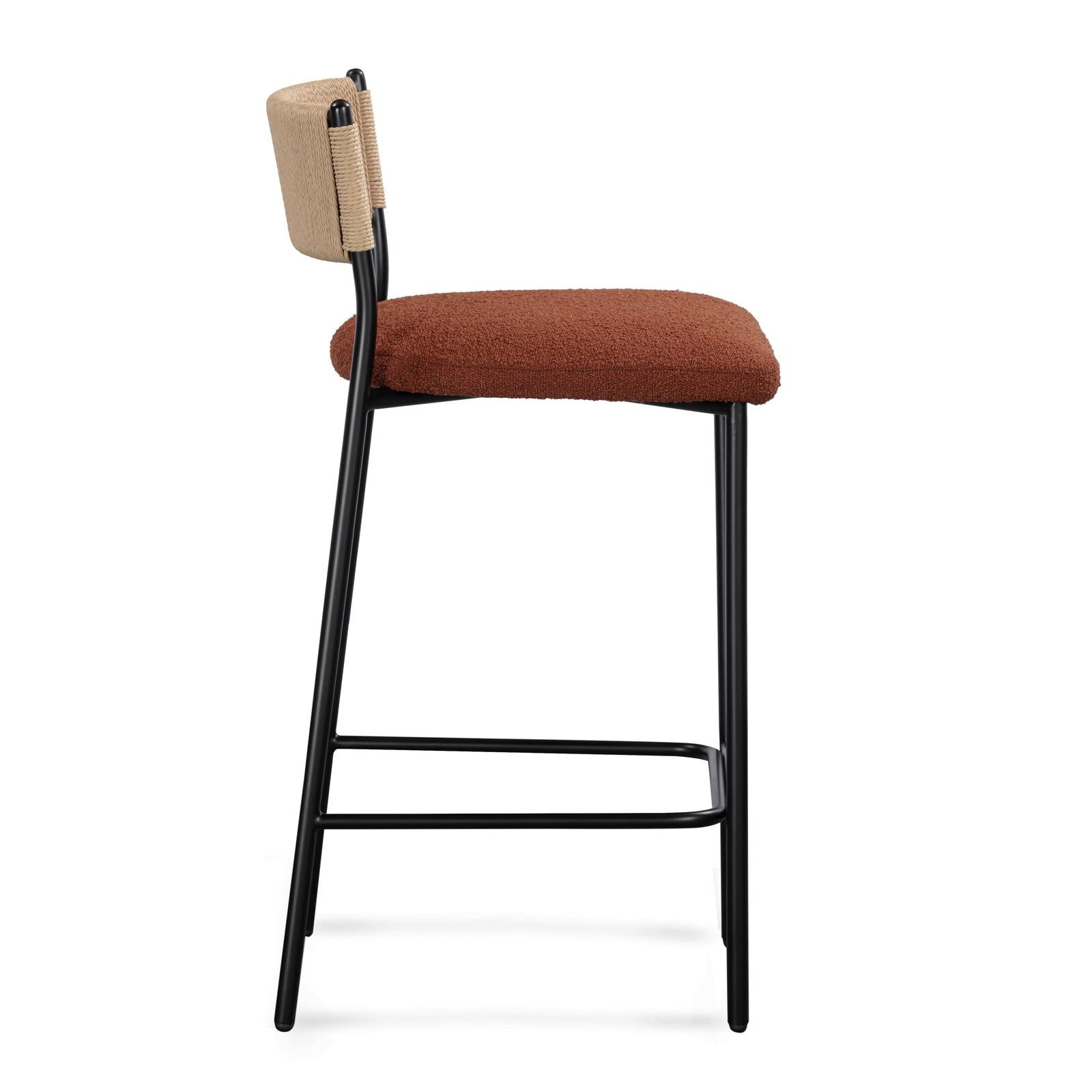 TOV Furniture Celine Boucle Counter Stool