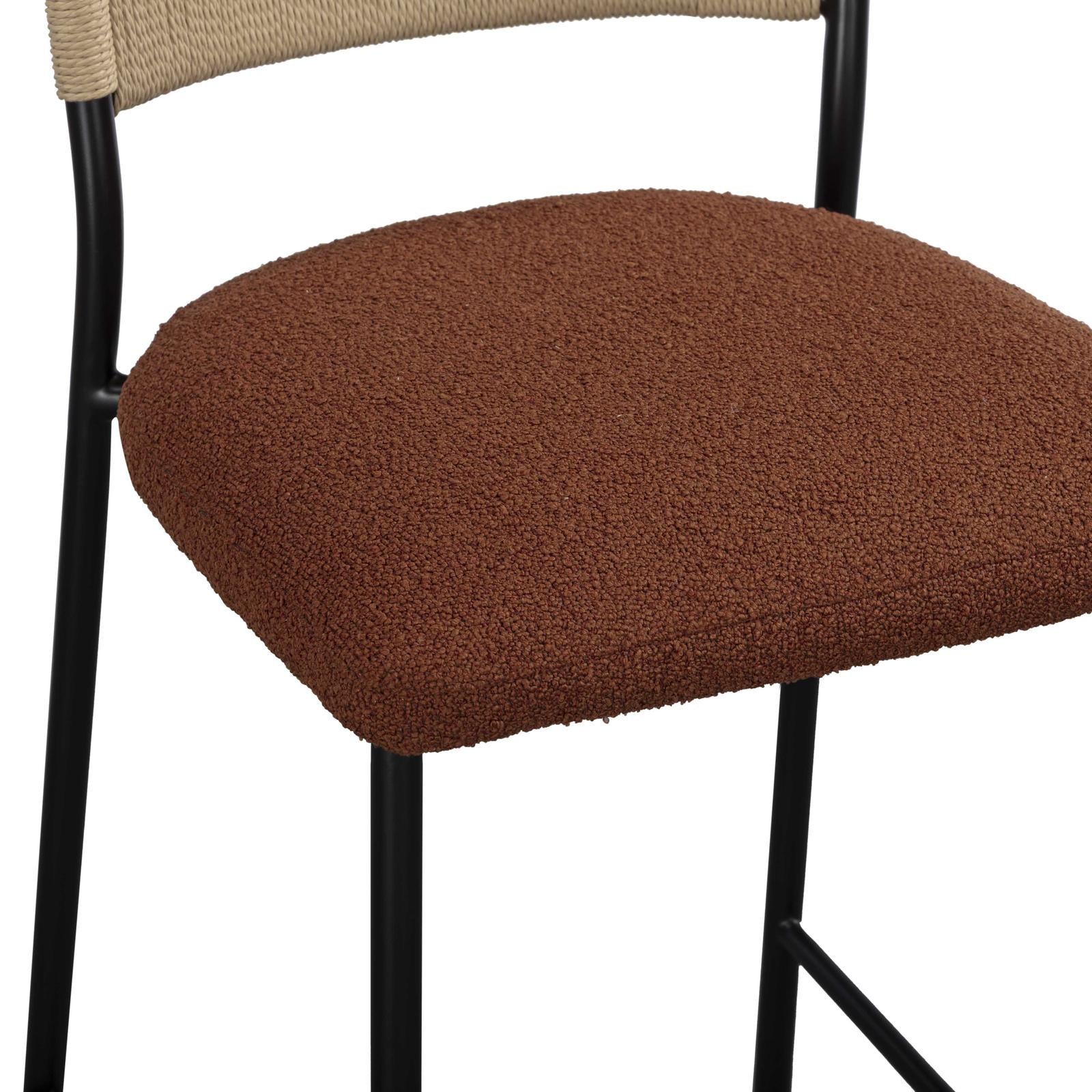 TOV Furniture Celine Boucle Counter Stool