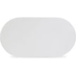 TOV Furniture Nara Pure White Indoor/Outdoor Concrete Dining Table