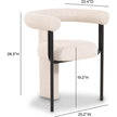 TOV Furniture Synn Performance Boucle Dining Chair
