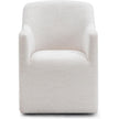 TOV Furniture Helena Tall Textured Weave Performance Fabric Dining Chair