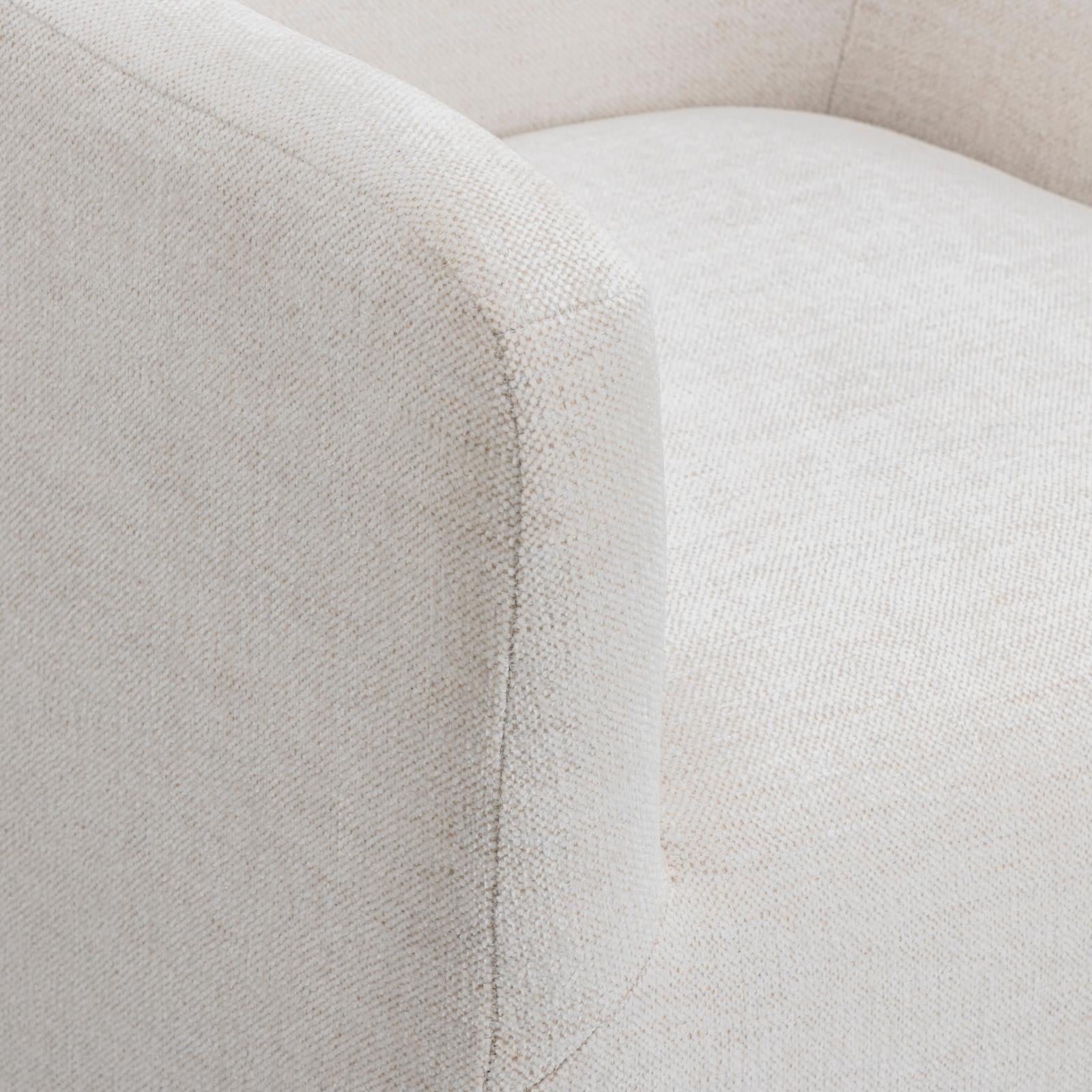 TOV Furniture Helena Tall Textured Weave Performance Fabric Dining Chair