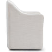 TOV Furniture Helena Tall Textured Weave Performance Fabric Dining Chair