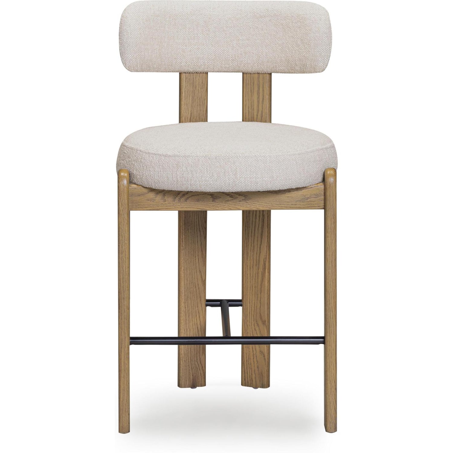 TOV Furniture Odessa Cream Performance Fabric Counter Stool