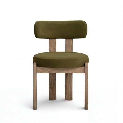 TOV Furniture Odessa Green Performance Velvet Dining Chair