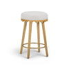 TOV Furniture Oodle Performance Vegan Mohair Counter Stool