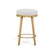 TOV Furniture Oodle Performance Vegan Mohair Counter Stool