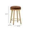 TOV Furniture Oodle Performance Vegan Mohair Counter Stool