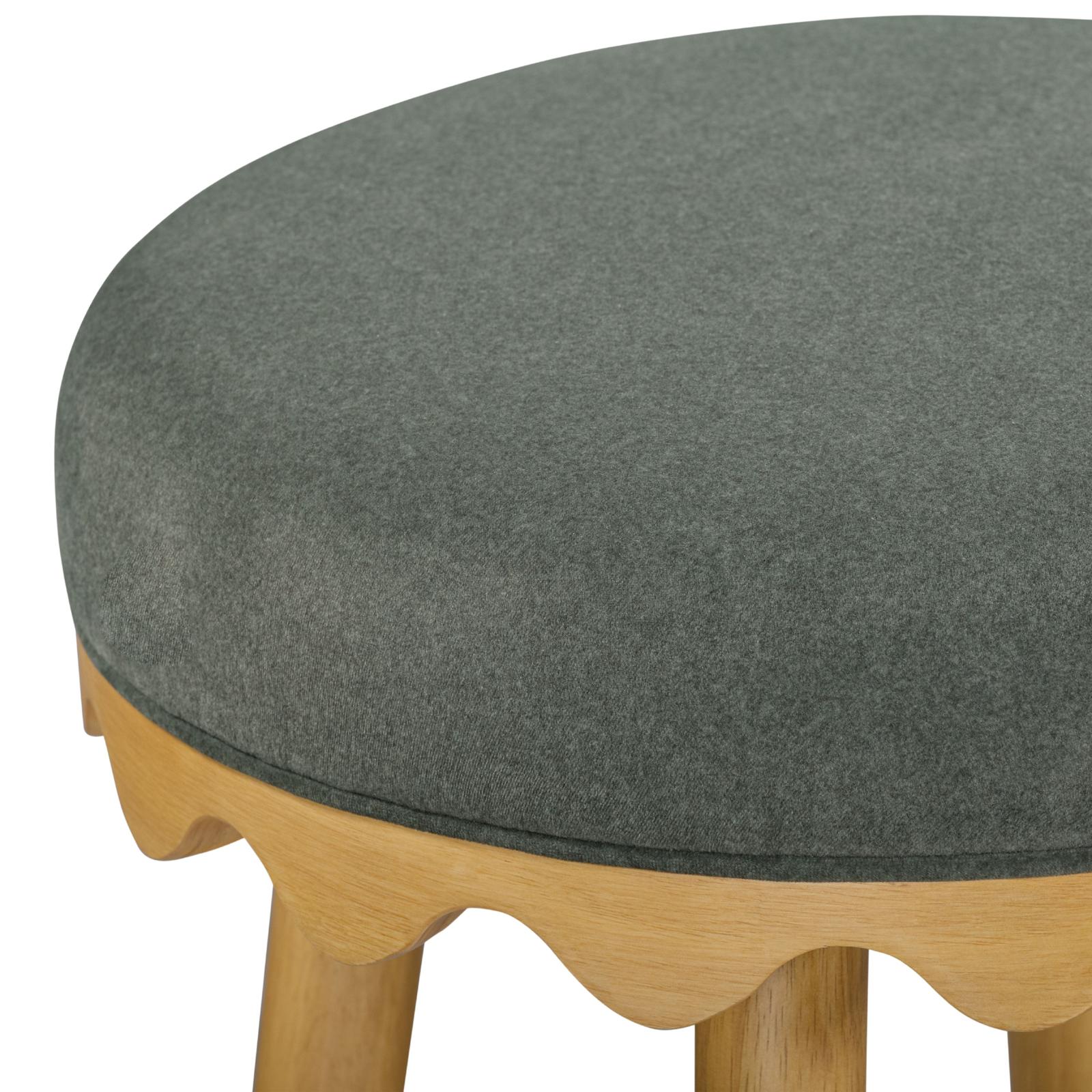 TOV Furniture Oodle Performance Vegan Mohair Counter Stool