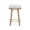 TOV Furniture Oodle Performance Vegan Mohair Counter Stool