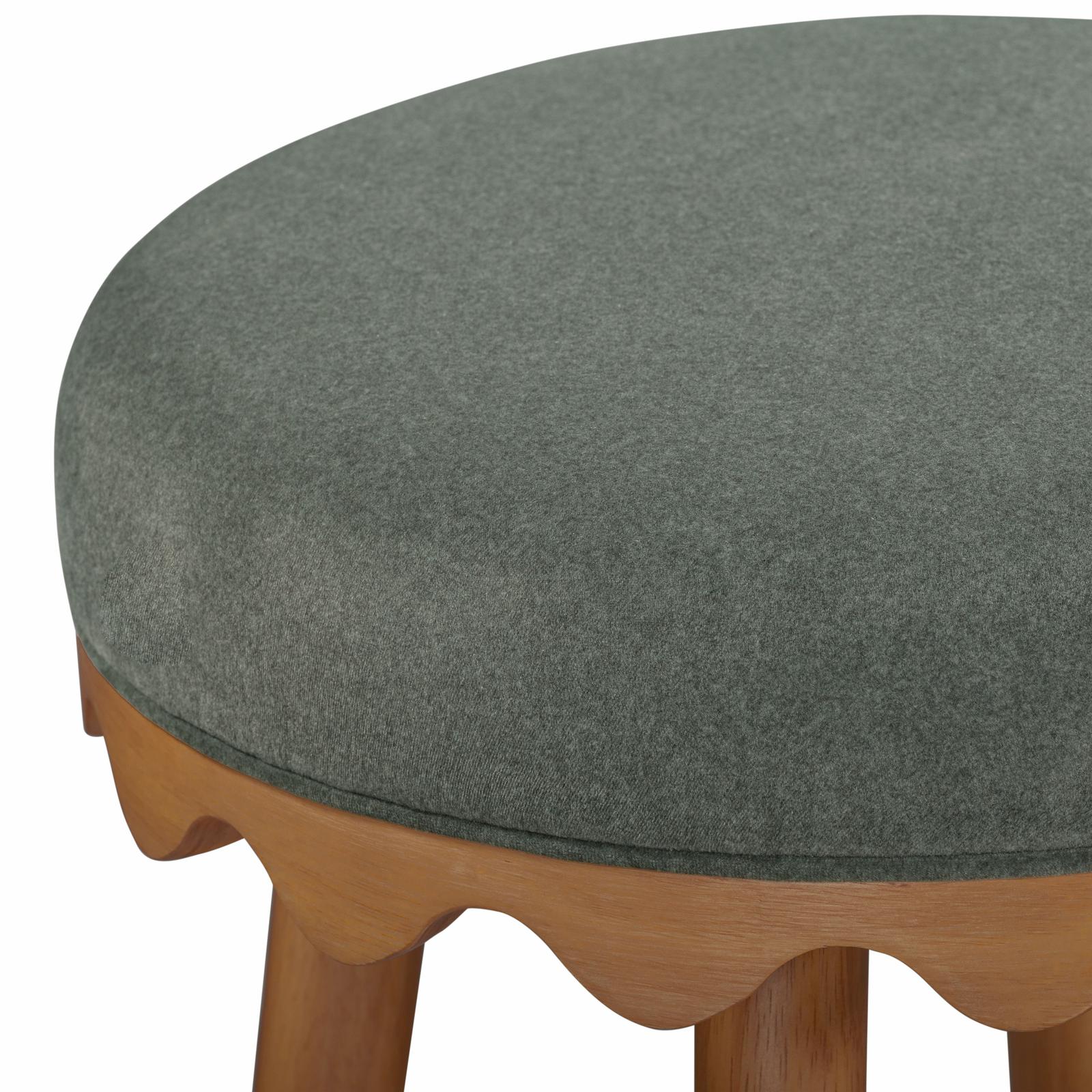 TOV Furniture Oodle Performance Vegan Mohair Counter Stool
