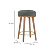 TOV Furniture Oodle Performance Vegan Mohair Counter Stool