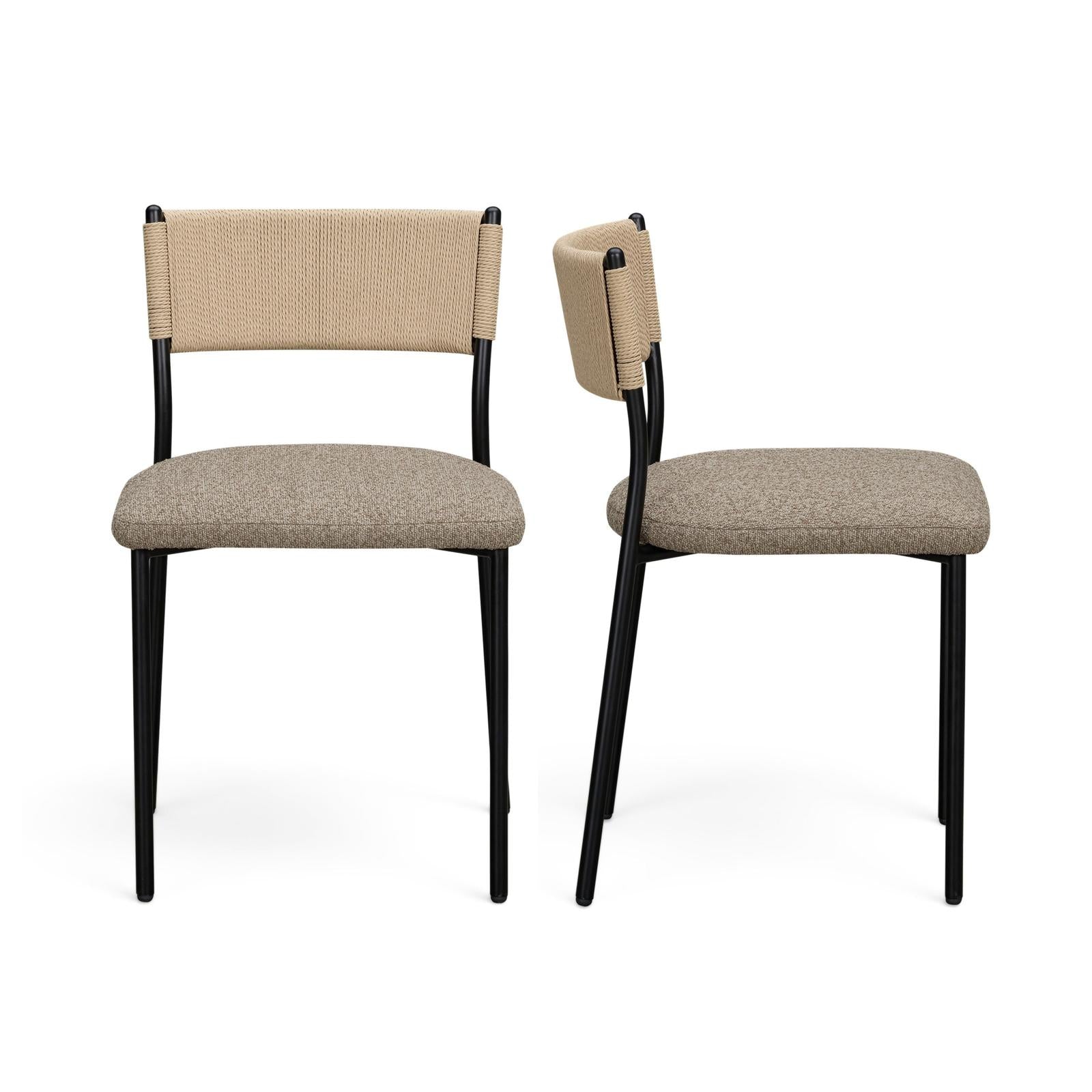 TOV Furniture Celine Performance Boucle Dining Chair - Set of 2