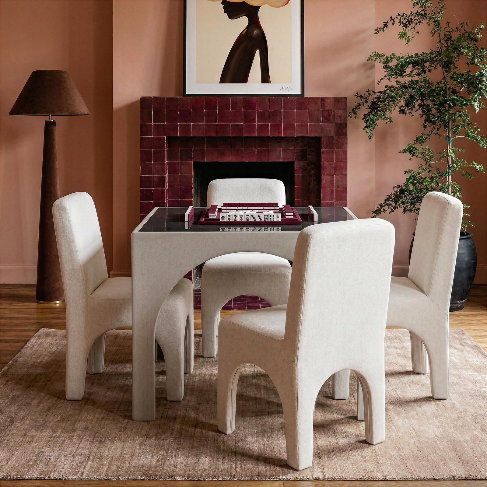 TOV Furniture Tomlin Performance Chenille Dining Chair