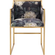 TOV Furniture Atara Floral Performance Velvet Dining Chair