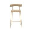 TOV Furniture Liliana Velvet Bar Stool