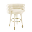 TOV Furniture Betty Performance Velvet Counter Stool