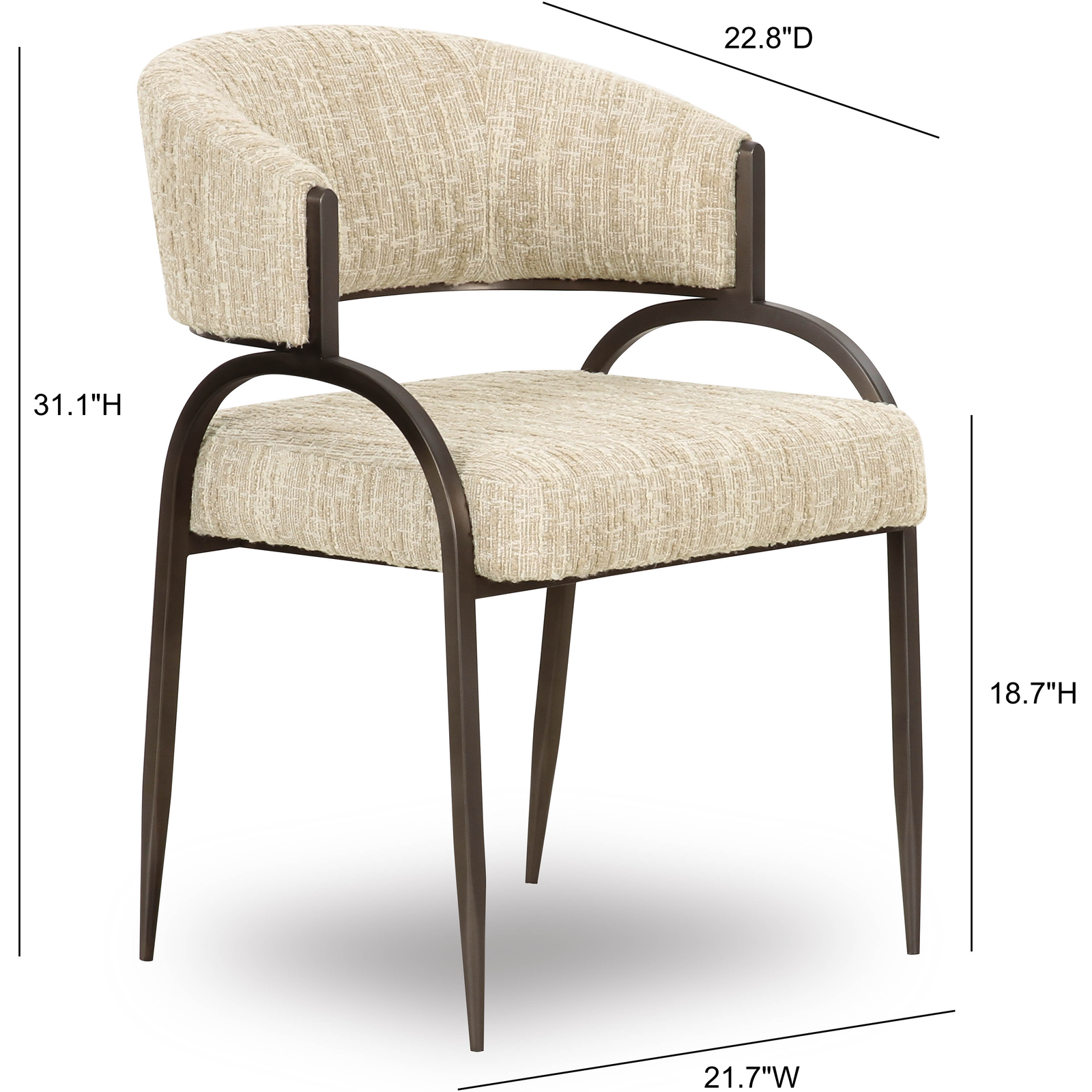 TOV Furniture Tatum Performance Dining Chair