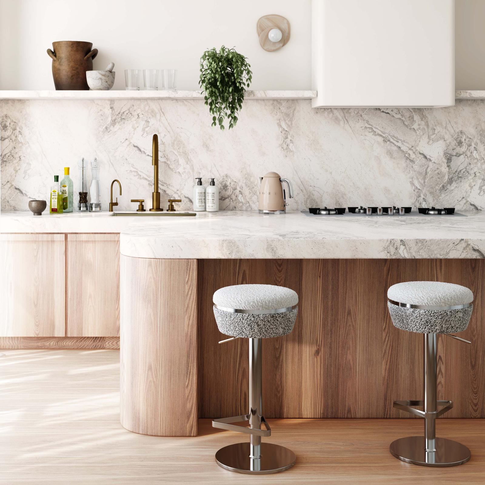 TOV Furniture Astro Adjustable Stool