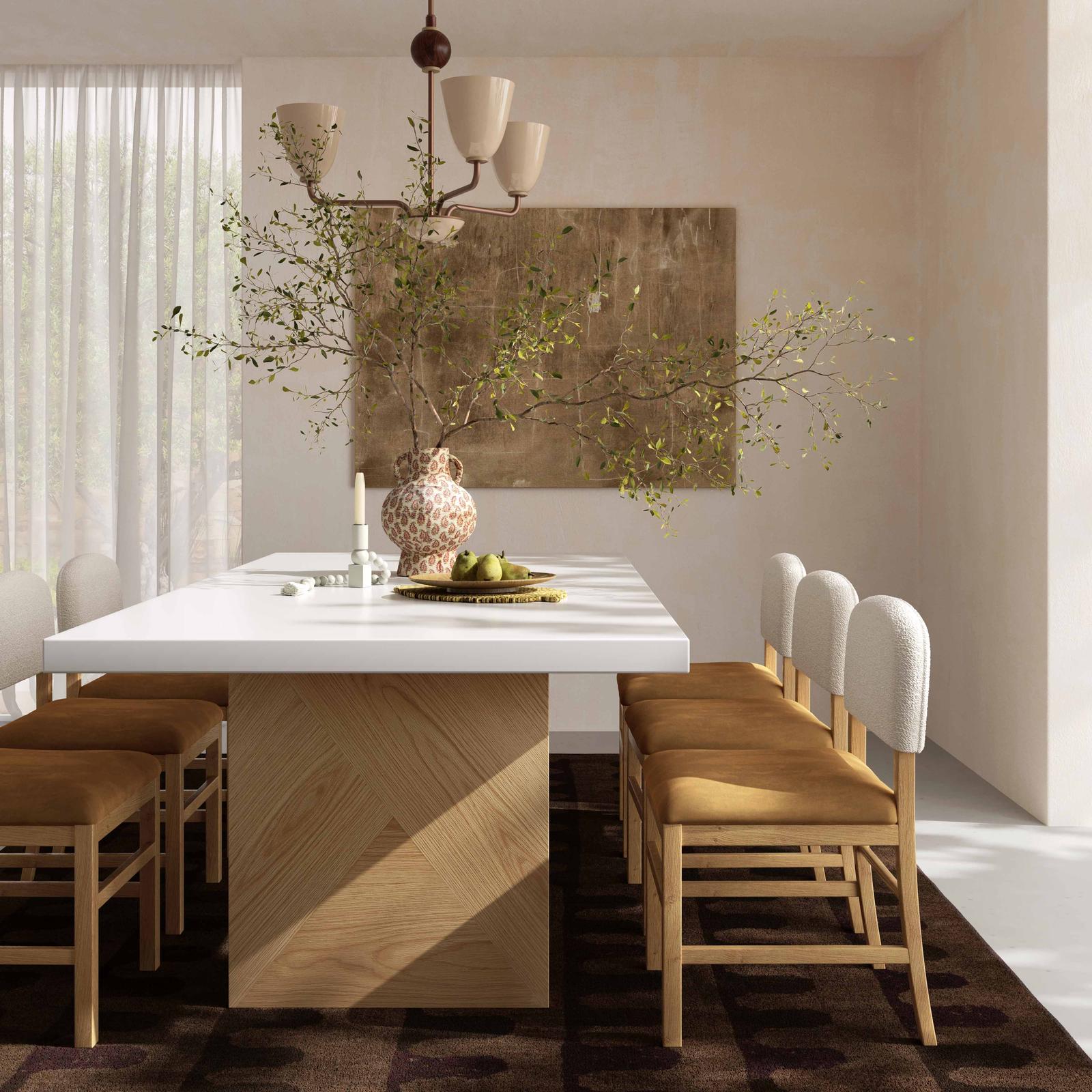 TOV Furniture Calla Performance Velvet Dining Chair