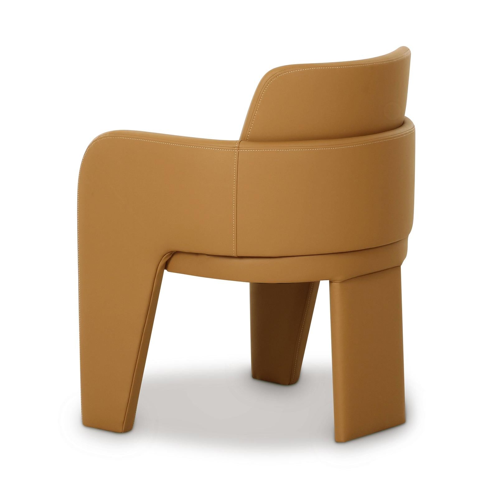 TOV Furniture Leo Vegan Leather Dining Chair