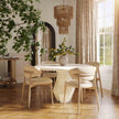 TOV Furniture Zinea Performance Textured Velvet Dining Chair