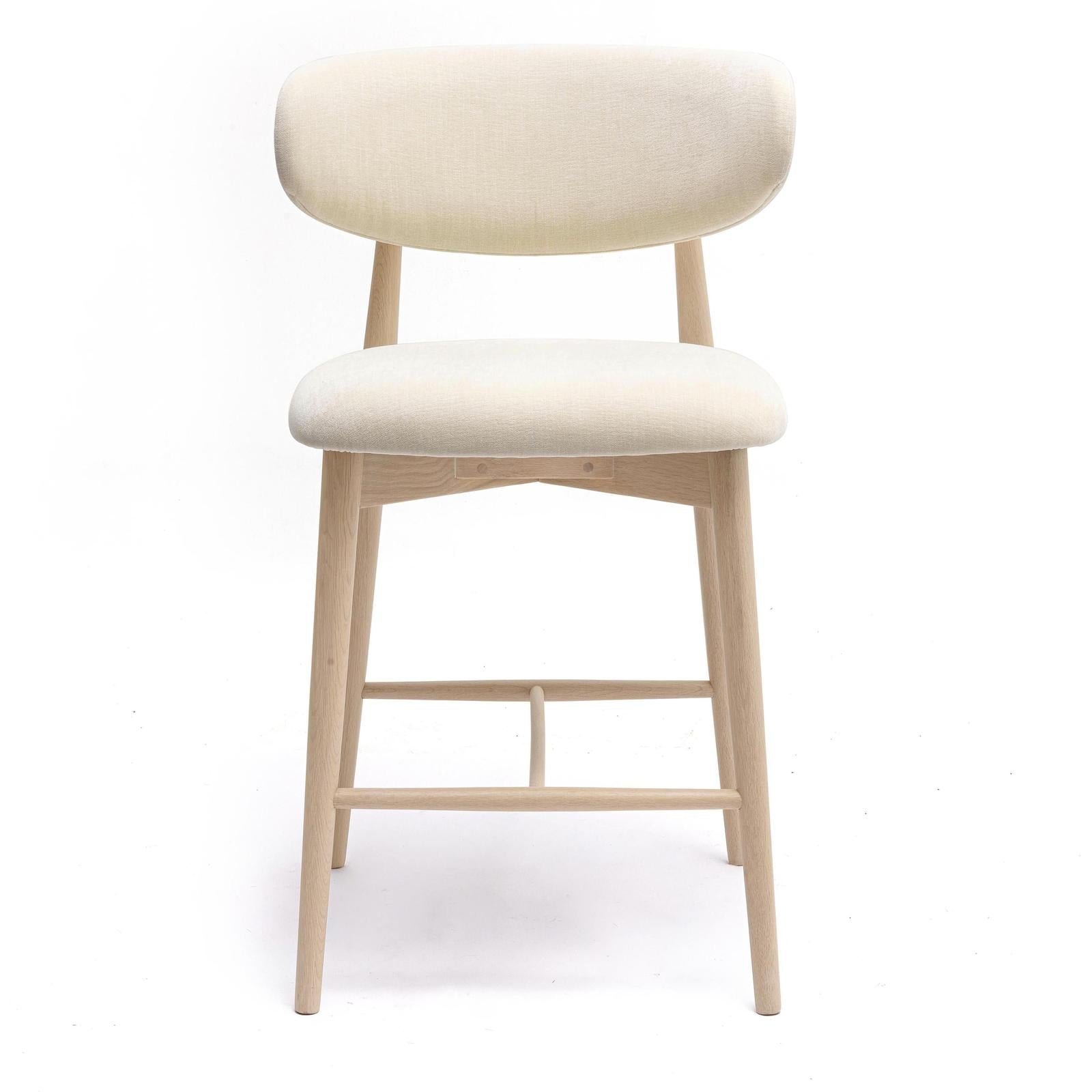 TOV Furniture Zinea Performance Textured Velvet Counter Stool