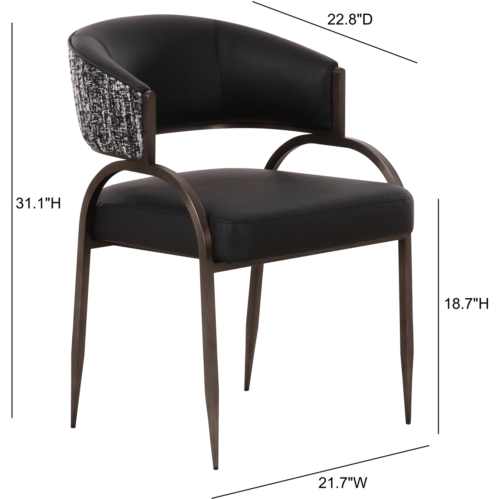 TOV Furniture Tatum Performance Dining Chair