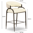 TOV Furniture Tatum Performance Counter Stool