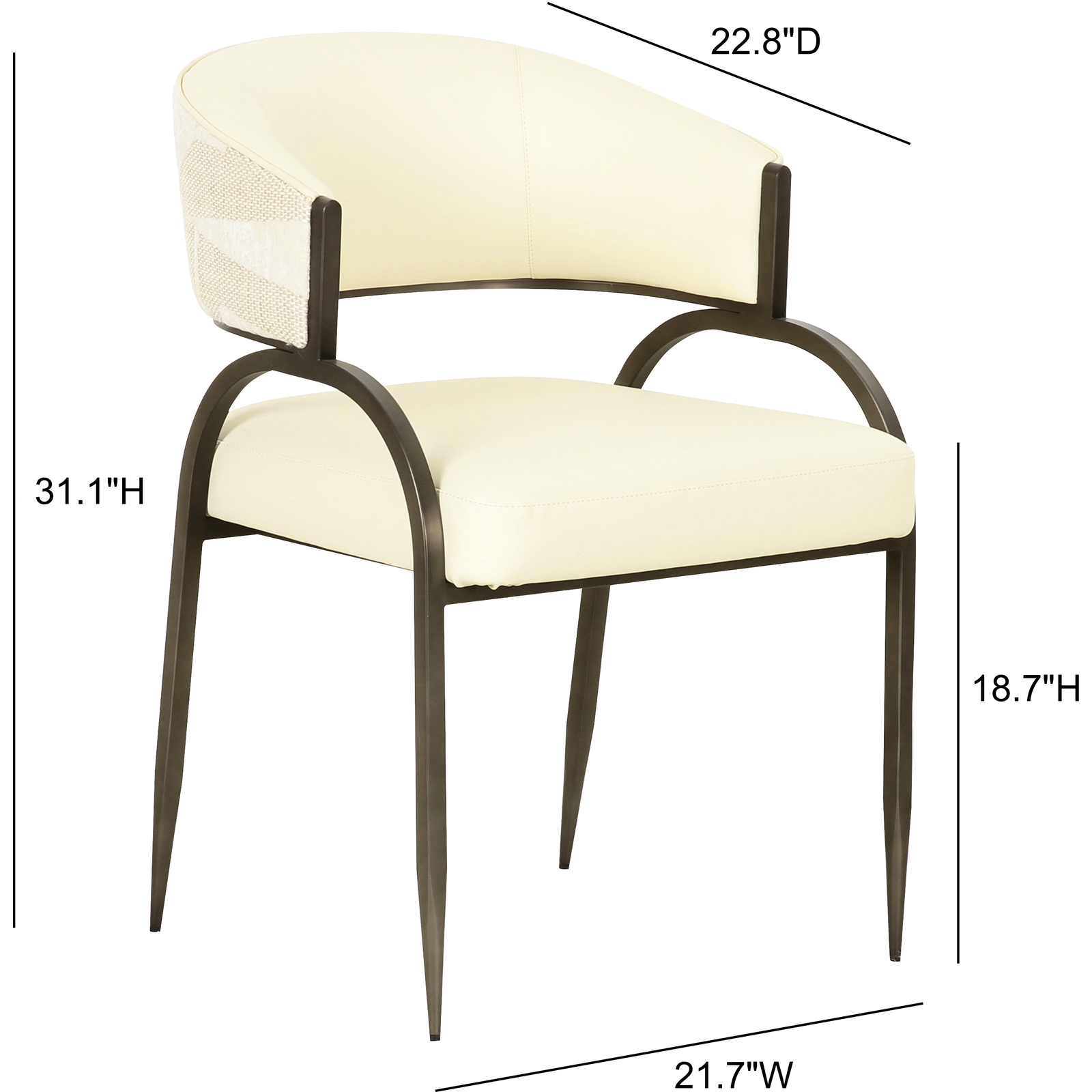 TOV Furniture Tatum Performance Dining Chair