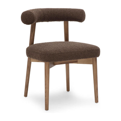 TOV Furniture Spara Chocolate Brown Performance Boucle Side Chair