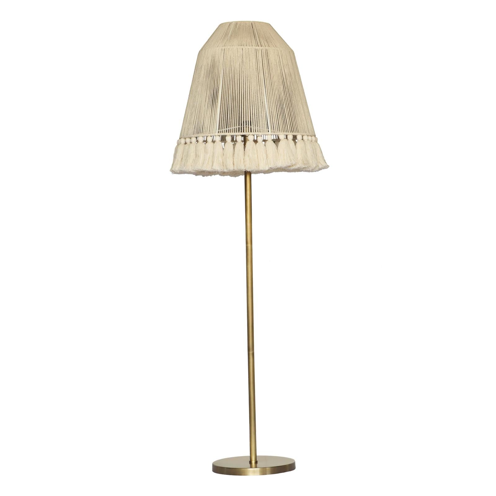TOV Furniture June White Floor Lamp Clearance