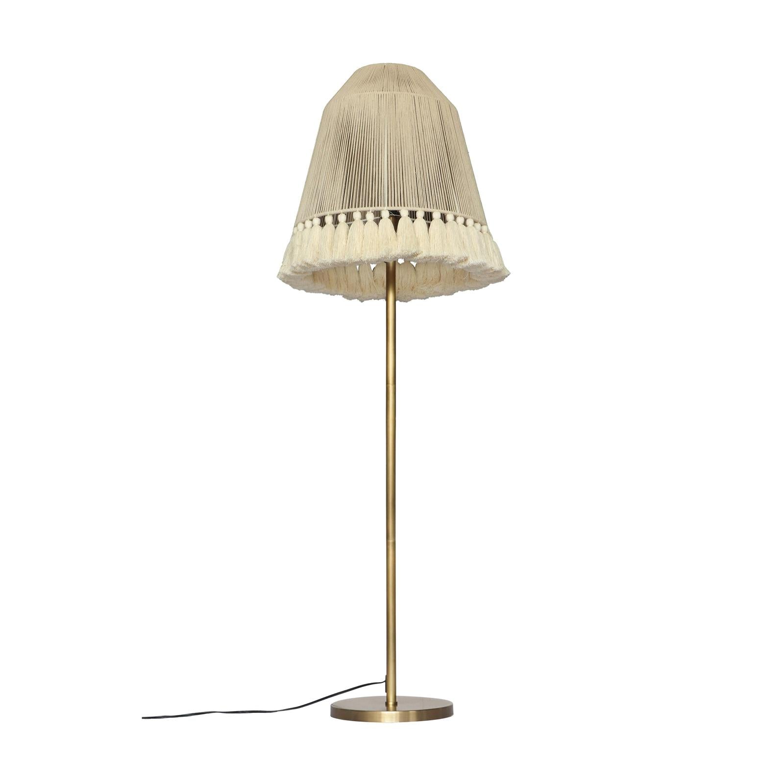 TOV Furniture June White Floor Lamp Clearance