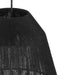 TOV Furniture Bokaro Black Jute Pendant Lamp