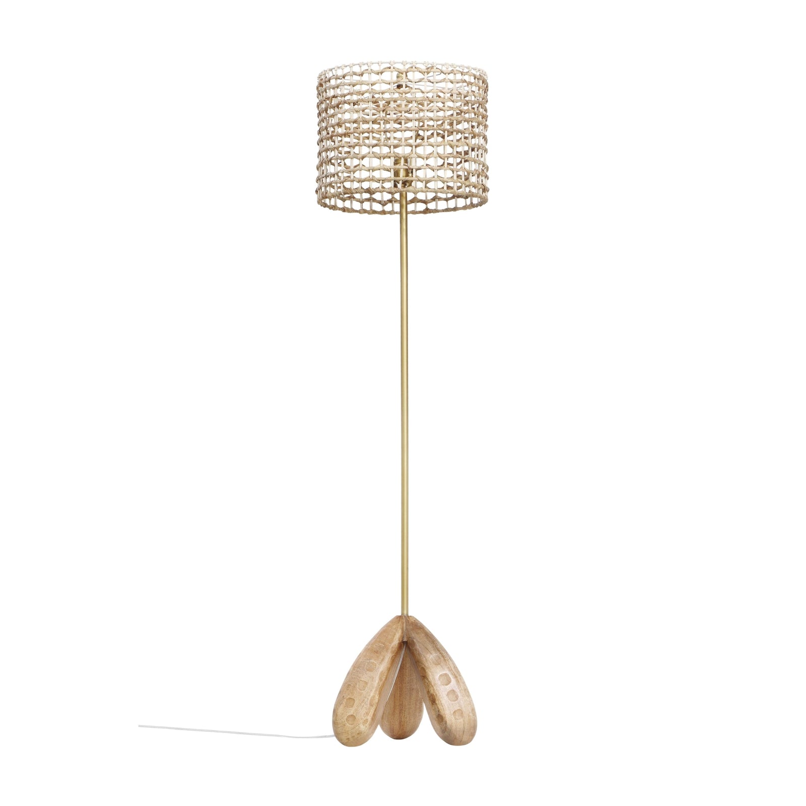 TOV Furniture Alondra Wooden Floor Lamp