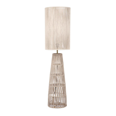 TOV Furniture Beam Cream Natural Jute Floor Lamp